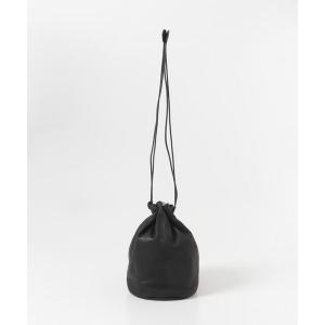 ショルダーバッグ バッグ Folna　LEATHER DRAWSTRING BAG レディース