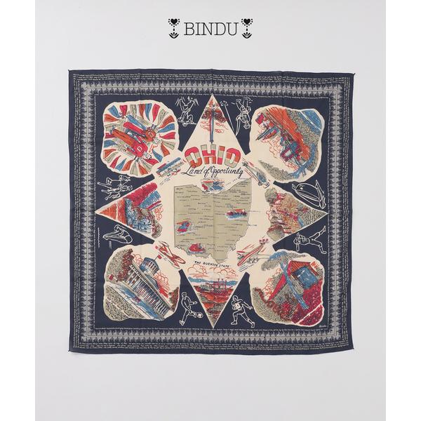 スカーフ バンダナ BINDU / ビンドゥー 100 × 100 スカーフ メンズ