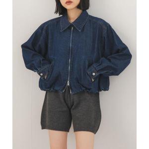 デニムジャケット gジャン バルーンデニムブルゾ...の商品画像