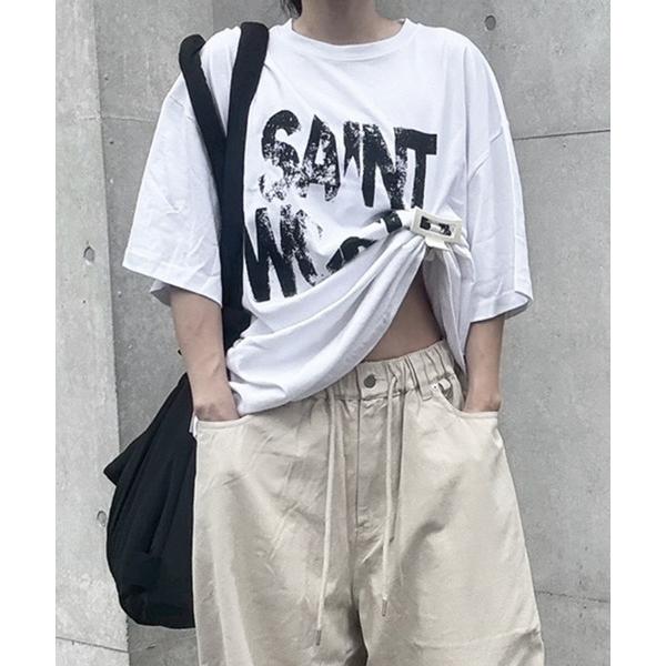 tシャツ 半袖 Loose Fit Print Tee/ルーズフィットプリントTシャツ レディース ...