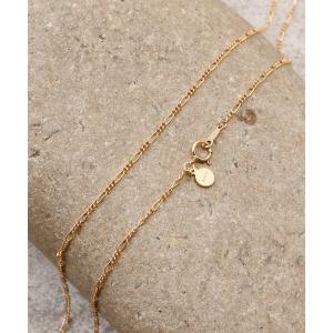 ネックレス And A アンドエー / 14金ゴールドフィルドフィガロチェーンネックレス / AA-NC-0860018 メンズ レディース