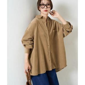 ブラウス シャツ 限定展開　コーデュロイ オーバーシャツ レディース｜ZOZOTOWN Yahoo!店