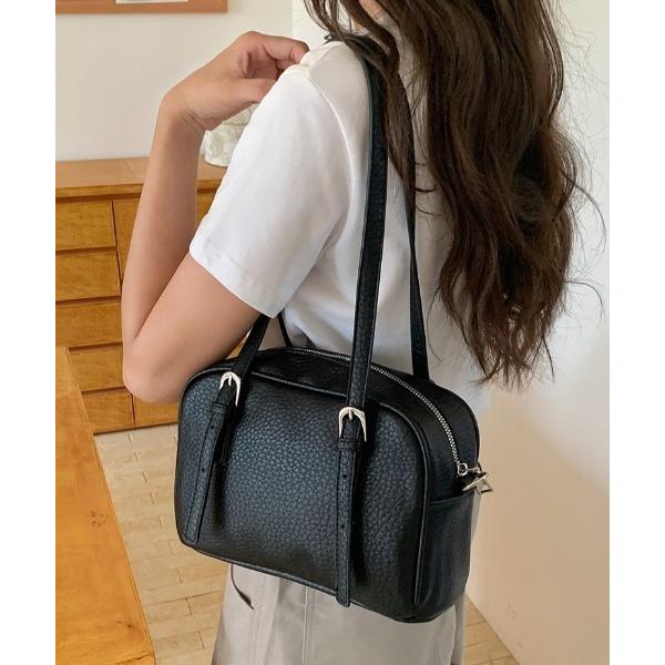 ショルダーバッグ バッグ square boston bag レディース