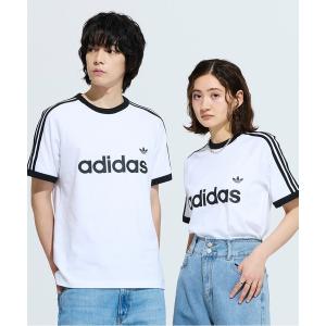 アディダス　adidas tシャツ スリーストライプス スリム リンガー Tシャツ / アディダスオリジナルス adidas Originals メンズ レディース