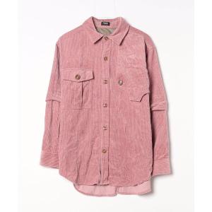 「PAMEO POSE」 長袖シャツ FREE ピンク レディース