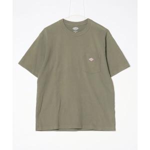 「DANTON」 半袖Tシャツ - グリーン レディース
