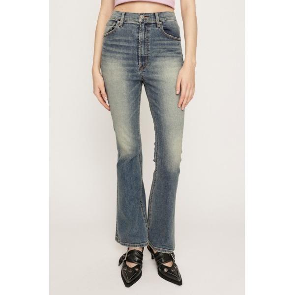 「SLY」 ブーツカットデニムパンツ 24inch ライトブルー レディース