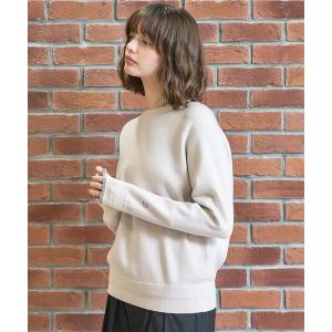 ニット セーター 「6色展開/マシンウォッシャブル」コットンカシミヤニット レディース