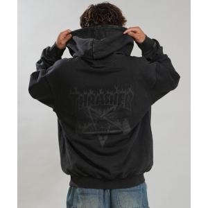 パーカー 「ムラサキスポーツ限定」THRASHER/スラッシャー プルオーバー パーカー 264TH1PK102 メンズ レディース