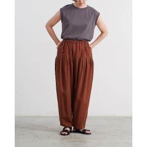 パンツ 「 HEAVENLY / ヘブンリー 」 9x9 Heavy Linen Tuck Pants / 9×9 ヘビーリネン タック パンツ　2637041　DLI レディース メンズ