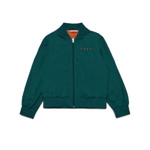 ブルゾン アウター 入学式 MARNI（マルニ）Kids ＆ Junior ワンポイントブランドロゴジップアップブルゾンジャケット キッズ 子供服 男の子 女の子