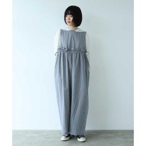 オールインワン 綿麻 tsunagi レディース