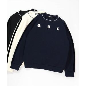 「MENS」袖ラインワッフルプルオーバー メンズ
