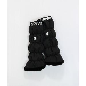 ゴルフ 「LADIES」裏起毛ロングレッグウォーマー レディース