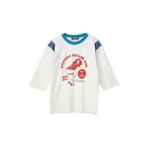 tシャツ HYSTERIC ROLLER MANIA GIRL 七分袖Tシャツ レディース
