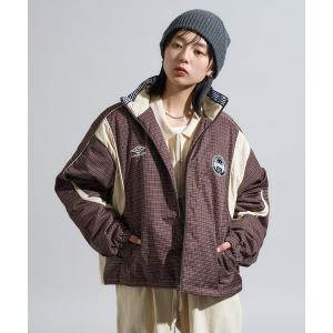 コート アウター UMBRO × FREAK'S STORE/アンブロ 別注 Padding Track Jacket/別注 パディング トラックジャケット/中綿トラックジャケット レディース