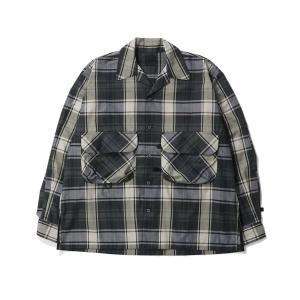 シャツ DAIWA PIER39  TECH SPORTS OPEN COLLAR SHIRT L/S BIG TARTAN　ダイワ ピア39  シャツ メンズ レディース