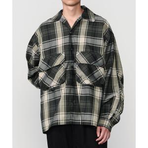 シャツ DAIWA PIER39 | TECH SPORTS OPEN COLLAR SHIRT L/S BIG TARTAN MEN メンズ