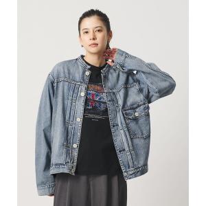 コート アウター 「別注」「NEEDBY heritage」デニム ジャケット/コバルト レディース