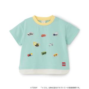 tシャツ 「TOMICA」裾重ね着半袖Tシャツ キッズ 子供服 男の子