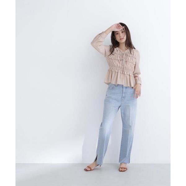 「NATURAL BEAUTY BASIC」 デニムパンツ SMALL ブルー系その他2 レディース