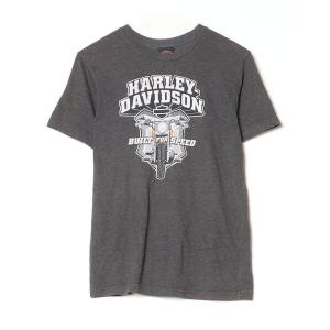 「Harley-Davidson」 半袖Tシャツ X-LARGE グレー レディース