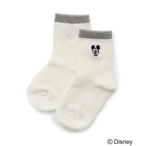 靴下 「Disney」ミッキー刺しゅうソックス キッズ 子供 男の子 女の子｜ZOZOTOWN Yahoo!店