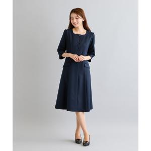 ワンピース 「接触冷感/UVカット/イージーケア」フロントボタンクラシカルワンピース｜ZOZOTOWN Yahoo!店