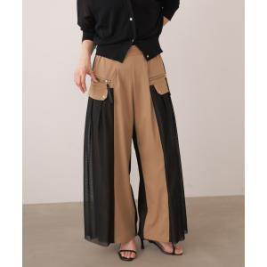 パンツ メッシュドッキングパンツ レディース