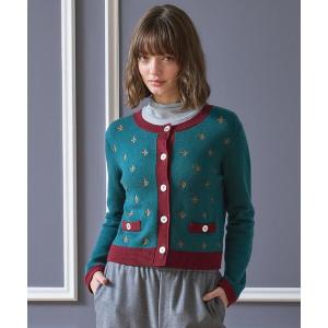 カーディガン リリークレストカーディガン レディース