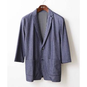 「MK MICHEL KLEIN HOMME 」 テーラードジャケット 48 ブルー メンズ