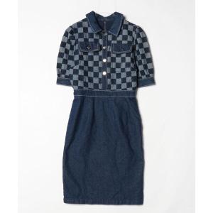 「emiriawiz」 半袖ワンピース MEDIUM ネイビー レディース
