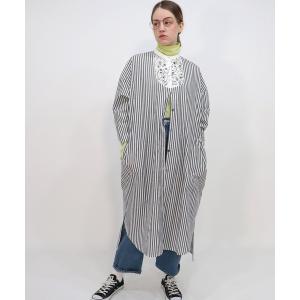 「haupia」 長袖ワンピース 38 グレー レディース