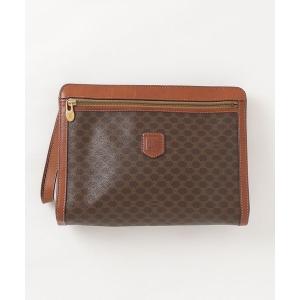 「CELINE」 クラッチバッグ - ブラウン メンズ