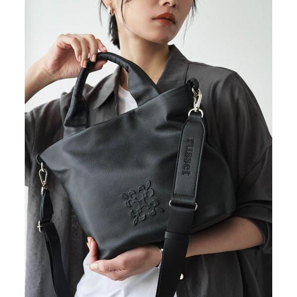 トートバッグ 「Souffle TOTE」レザー2WAYトートバッグ レディース