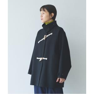 ダッフルコート コート super100 Wool middle　length toggle button coat レディース