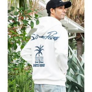 パーカー 「Kahiko」SURF＆Palms モニスMEN'Sフーディー メンズ レディース