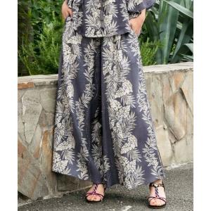 ワイドパンツ パンツ 「Kahiko」イリオワイドパンツ レディース