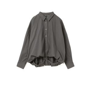 ブラウス シャツ mizuiro ind ロングスリーブバルーンシャツ レディース