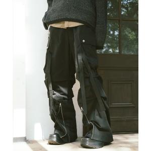 「Forte（フォルテ）」 カーゴパンツ LARGE ブラック メンズ