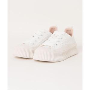 「tsumori chisato WALK」 ローカットスニーカー 22.0cm アイボリー レディース