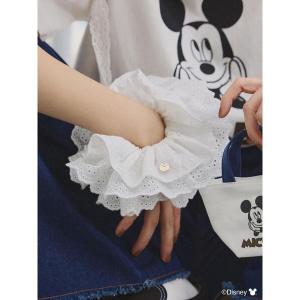 シュシュ 「Disney」ミッキーマウス/刺繍シュシュ