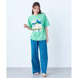 パジャマ ルームウェア レディーススラブ天竺パジャマ 「ムーミン」 レディース メンズ