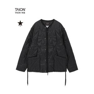 ブルゾン アウター 「TAION」MILITARY STAR DETACHABLE INNERDOWN レディース メンズ