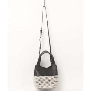 かごバッグ カゴバッグ 「RIPANI/リパーニ」ANNA 2way かごバッグ (M)
