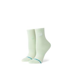 靴下 「STANCE/スタンス」レディースロゴクォーターソックス / おしゃれなギフトに最適！ FINE RIB QUARTER レディース