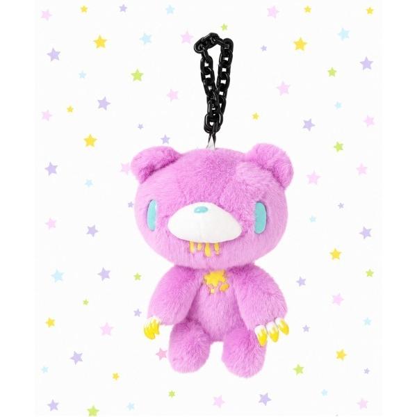 キーホルダー 「nini toys」「いたずらぐまのグル〜ミ〜」ぬいぐるみチャーム/マスコットキーホ...