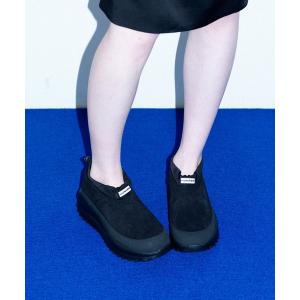 スニーカー 「HUNTER for ADAM ET ROPE'」別注TRAVEL FLOW SUEDE TRAINER レディース