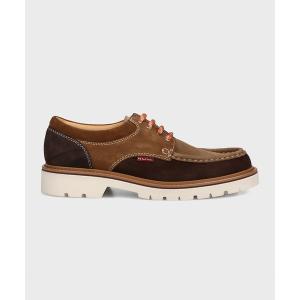 デッキシューズ “Color Block Suede” モカシンシューズ「260807 ROOS」 メンズ