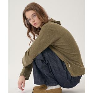 ヘンリーネック tシャツ HENLEY RAGLAN NEP HOODED LONG SLEEVE TSHIRT／ヘンリーラグランネップフードロンT メンズ レディース